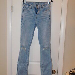 American Eagle Skinny Kick Jeans - Size 12, X-Long